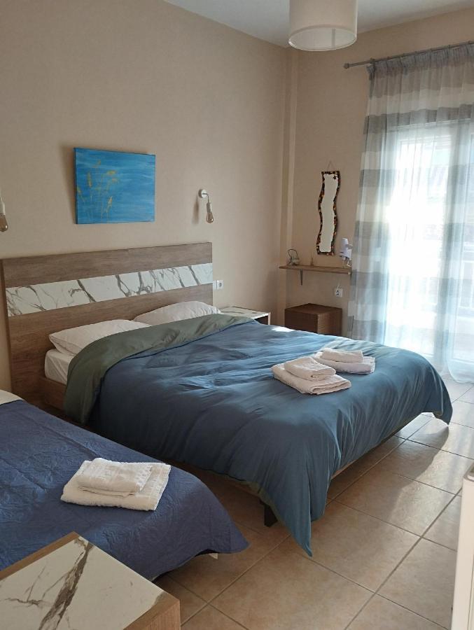 La Mer Rooms Peraia Buitenkant foto